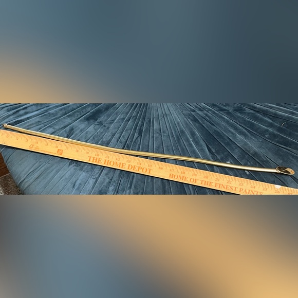 Vntge Metal Gold chain Snake Belt Elastic Oval. BuckleStretch Fashion 27’ Small - Picture 8 of 8